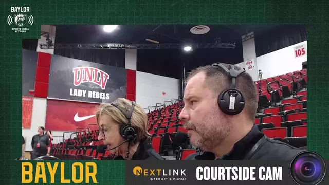 Poster image for Baylor Basketball (W): Courtside Cam at UNLV | November 14, 2025