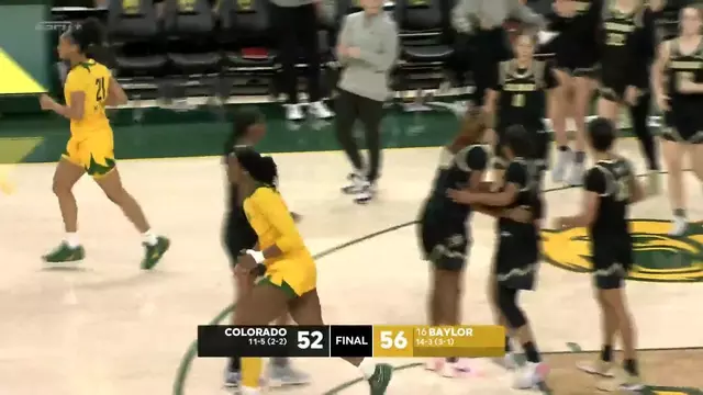 Poster image for Baylor Basketball (W): Condensed Game vs Colorado | January 8, 2026