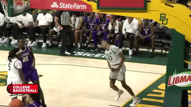 Poster image for Baylor Basketball (M): Highlights vs. Alcorn State | December 19, 2025