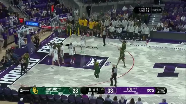 Poster image for Baylor Basketball (M): Tounde Yessoufou Highlights (10 PTS) at TCU | January 3, 2026