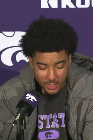 Poster image for K-State Men's Basketball | Athletes Press Conference vs UL Monroe (PJ Haggerty & Nate Johnson)