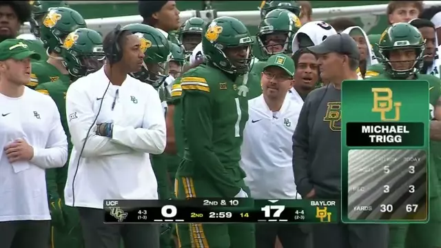 Poster image for Baylor Football: Condensed Game vs. UCF | November 1, 2025