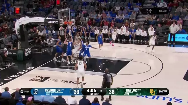 Poster image for Baylor Basketball (M): Cameron Carr (21 PTS) vs. Creighton | November 24, 2025