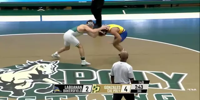 Poster image for Cal Poly vs. Cal St Bakersfield, Wrestling Highlights -- Nov 14th, 2025