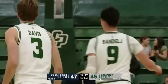Poster image for Cal Poly vs. UC San Diego, Men's Basketball Highlights -- Jan 1st, 2026