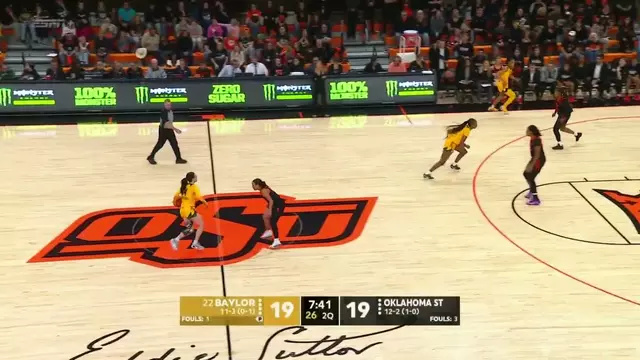 Poster image for Baylor Basketball (W): Jana Van Gytenbeek (17 PTS) at Oklahoma State | December 31, 2025