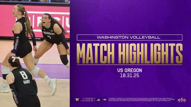 Poster image for Washington 3, Oregon 0 | Huskies Highlights