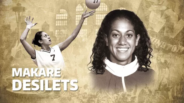 Poster image for 2025 Husky Hall of Fame | Makare Desilets