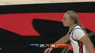 Oregon State WBB Highlights vs Utah St