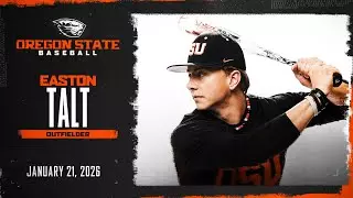 Oregon State Baseball Interview: Easton Talt (1/21/26)