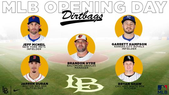 Four Dirtbags Make Opening Day MLB Rosters