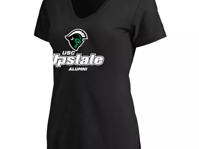 Womens Plus Black V Neck T Shirt Alumni