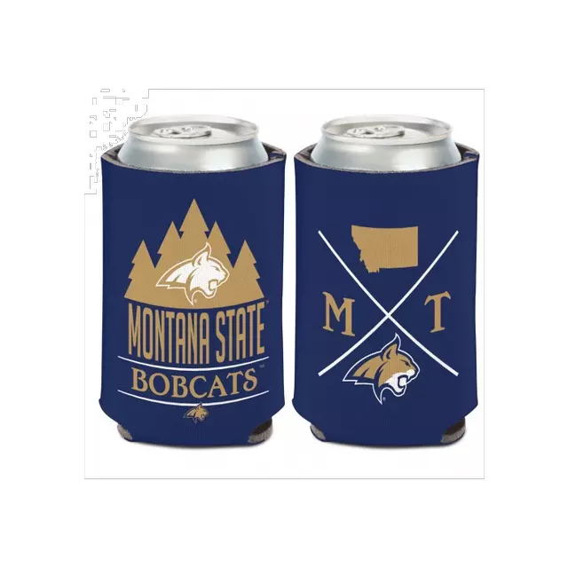 MSU Hipster Can Cooler