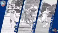 Tulsa’s Fazio, Lopez and Meinhard Named to United Soccer Coaches Players to Watch List