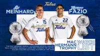 Two Tulsa Soccer Players Named to Prestigious MAC Hermann Trophy Watch List