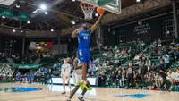 David Green hits a layup at Tulane