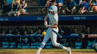 Daeya Moses swings against South Florida