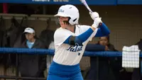 Claira Skaggs at the plate against UTSA