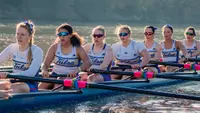 Tulsa rowers at Verdigris River
