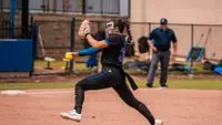 Brinly Maples delivers a pitch against East Carolina