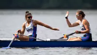 Tulsa rowers on the water