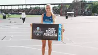Sara Morefield 3000 SC Ticket punched