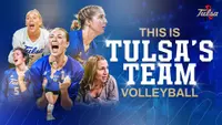 The Poster for This Is Tulsa's Team: Volleyball