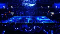 Reynolds Center lit up for Tulsa vs. Wichita State