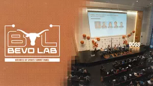 Oct. 23, 2026 I Texas Athletics and McCombs School of Business, in collaboration with Dell Technologies, Google Cloud and SHI, announced the launching of Bevo Labs Friday morning.