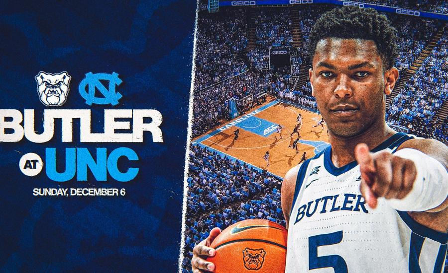 UNC Men's Basketball To Host Butler On Dec. 6 UNC Men's Basketball To Host Butler On Dec. 6