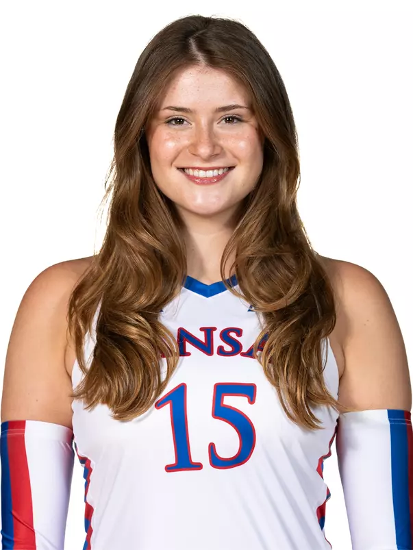 Ellie Rice Kansas 2025 Women's Volleyball Roster - University of Kansas