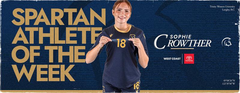 SPARTAN FEMALE ATHLETE OF THE WEEK I SOPHIE CROWTHER