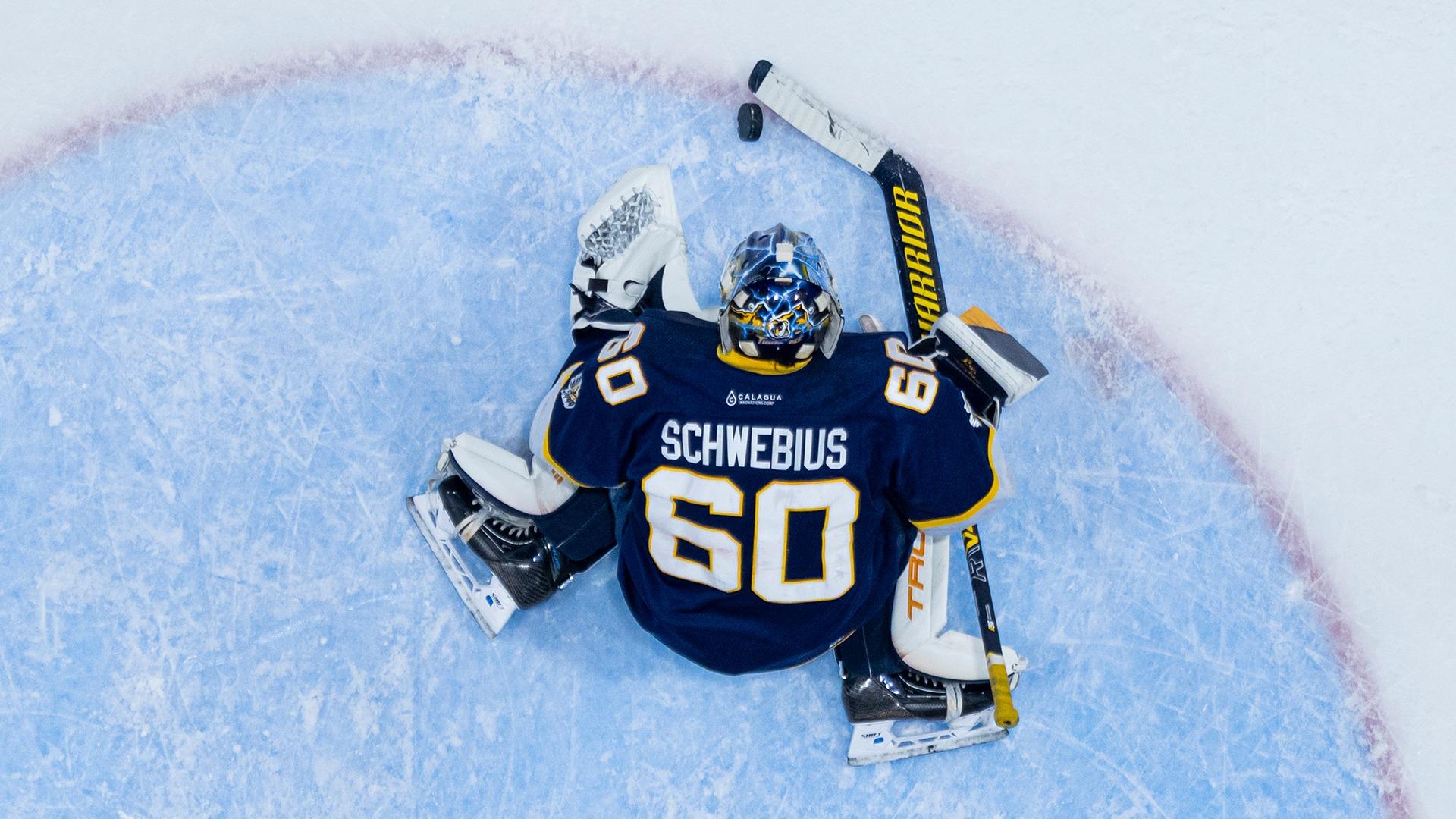 Schwebius stones Bisons as ‘Birds split opening weekend