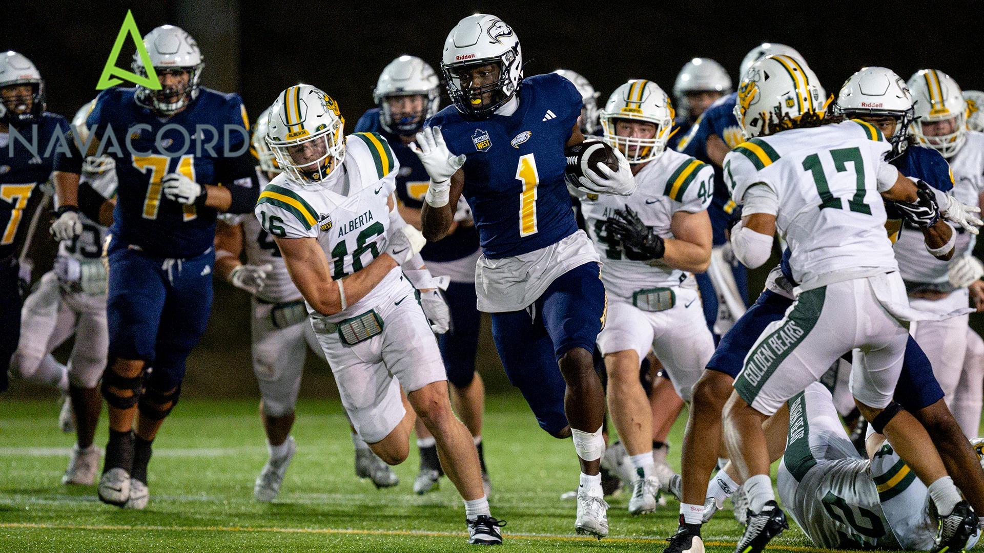 Navacord BC Insurance Recap: Marvyn the Missile explodes for four TD performance in resounding UBC win over Bears