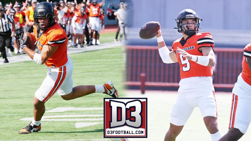 Weaver and Walker Named to D3football.com Team of the Week