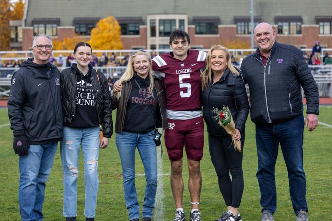 Loggers Celebrate Seniors in Final Home Game of the Year