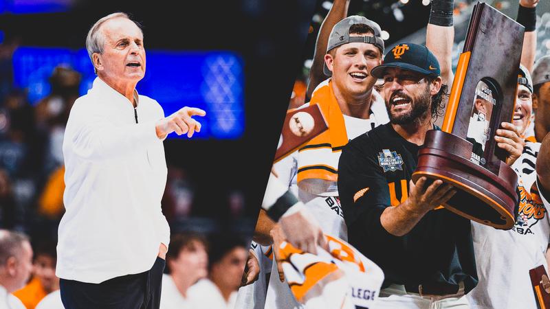TNSHOF Honors Rick Barnes with Pat Summitt Lifetime Achievement Award, Baseball Named Male Amateur Team of the Year - University of Tennessee Athletics