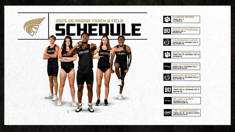 Pyper Anderson Track Anderson Releases 2025-26 Indoor Track & Field Schedule - Anderson ...