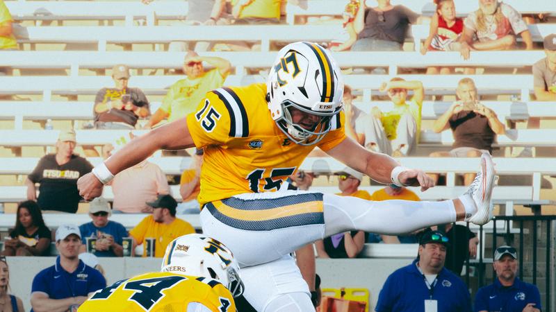 East Tennessee State football: Ewan Johnson Named SoCon Special Teams Player of the Week