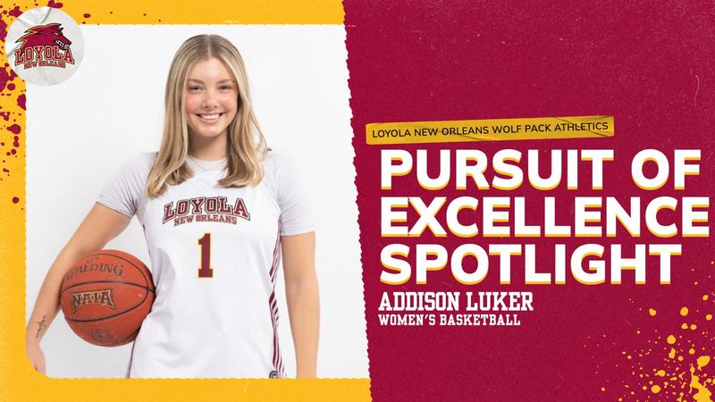 Addison Lussen Loyola Athletics Pursuit of Excellence Spotlight: Addison Luker ...