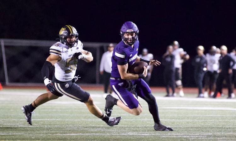 Stonehill football: Football Downed by Bryant in Season Opener