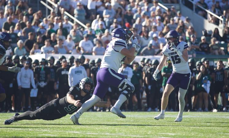 Stonehill football: Football Downed at Ohio