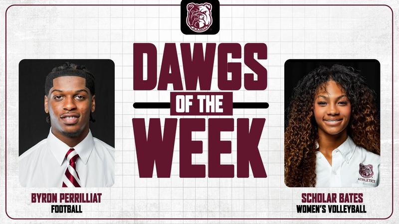 Alabama A&M football: Perrilliat & Bates Named Dawgs of the Week