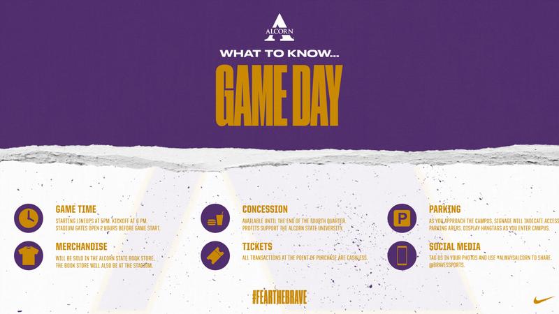 Alcorn State football: KNOW BEFORE YOU GO...