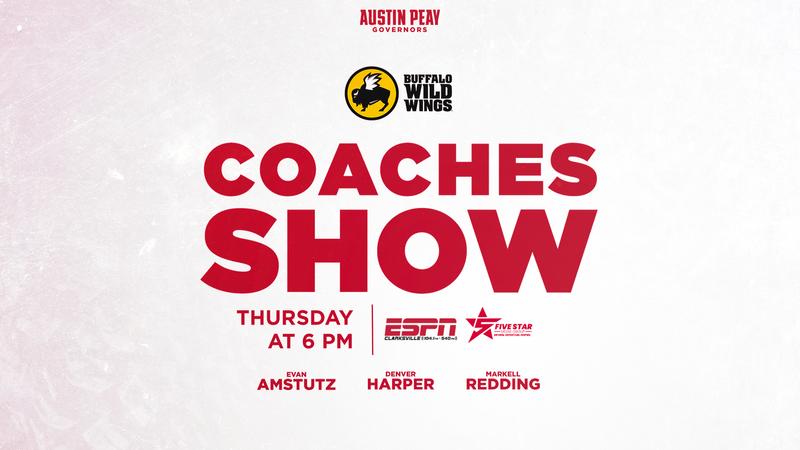 Austin Peay football: Austin Peay Coaches Show Featuring Amstutz, Harper, Redding Thursday at Buffalo Wild Wings