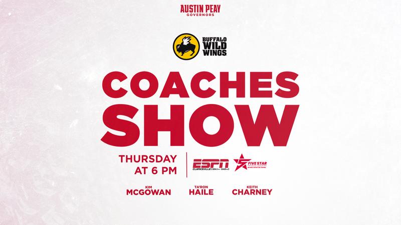 Austin Peay football: Austin Peay Coaches Show Featuring McGowan, Charney, Haile Thursday at Buffalo Wild Wings