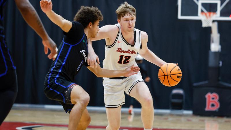 Benjamin Mathis Basketball Men's Hoops Suffers First Conference Defeat - Benedictine University ...