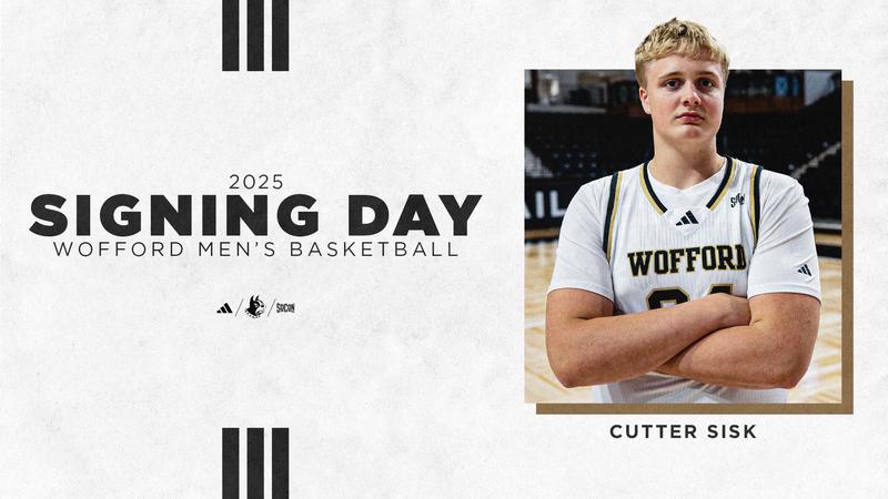 Cutter Sisk Rwe Wofford Men’s Basketball Inks Cutter Sisk - Wofford College Athletics