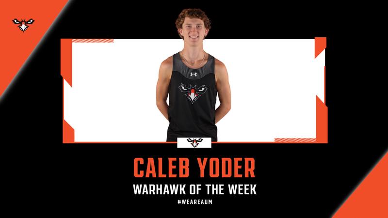 Caleb Yoder Warhawk of the Week Oct. 1: Caleb Yoder - Auburn University at ...