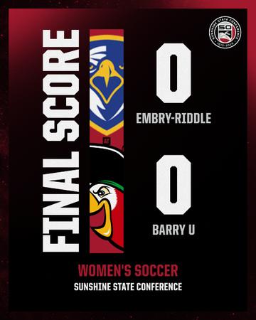 Women's Soccer Wrangles A Draw With Embry-Riddle - Barry University ...
